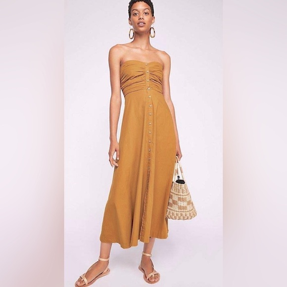 Free People Dresses & Skirts - FREE PEOPLE- Tube dress with/out adjustable straps and side pockets